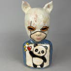 Iwo Rynkiewicz (1970) - sculptuur, With my Love- Hand made