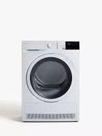 John Lewis Jltdh24 - Warmtepompdroger - 8 kg - Sensor Drying, Ophalen of Verzenden, Zo goed als nieuw, Voorlader, 85 tot 90 cm