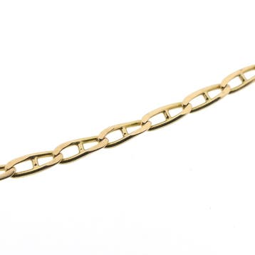 Midas gouden marine schakelketting, Ophalen of Verzenden, Gebruikt, Overige kleuren, Goud