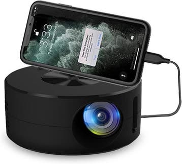 Mini Projector 1080P | Draagbaar | Retourdeal 46% Korting, Audio, Tv en Foto, HD (720), LED, Ophalen of Verzenden, Zo goed als nieuw