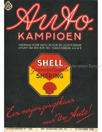 1936 AUTOKAMPIOEN MAGAZINE 41 NEDERLANDS, Boeken, Nieuw, Author