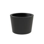 Polyester plantenbak Ø95x70cm - Met bodem, Kunststof, Rond, Nieuw, 60 tot 100 cm