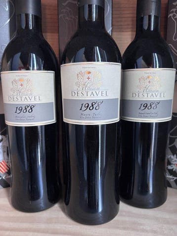 1988 Maison Destavel, AOP Banyuls GRAND CRU & AOP Rivesaltes, Nieuw