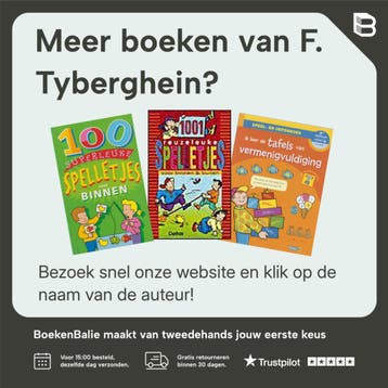 200 spelletjes voor binnen en buiten - F. Tyberghein, Verzenden, Gelezen, F. Tyberghein