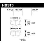 Hawk LTS Street Brake Pads, Ophalen of Verzenden, Nieuw