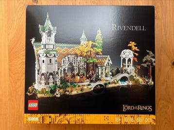 Lego Set - 10316 - The Lord of the Rings - Rivendell, Nieuw