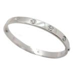 Cartier - Armband - Love - 18 karaat Witgoud - 6 Diamanten, Nieuw