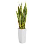 Sansevieria kunstplant, H115cm, Ophalen of Verzenden, Overige soorten, 100 tot 150 cm