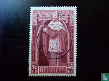 België - Kardinaal Mercier - 1932, Postzegels en Munten, Postzegels | Europa | België, Verzenden, Gestempeld