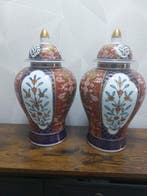 Gold imari - Arita bussan - dekselvaas (2) - Porselein