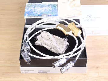 Crystal Cable Art Series Monet high end silver audio interco, Audio, Tv en Foto, Ophalen of Verzenden, Gebruikt, Overige kabels