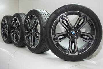 BMW X1 iX1 U11 BEV X2 iX2 U10 871M 19 inch velgen Pirelli Zo, 19 inch, Gebruikt, Velg(en), Ophalen of Verzenden