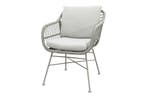 GI Margriet wicker dining tuinstoel - Taupe, Verzenden, Nieuw, Overige materialen
