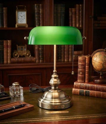 Plafondlamp - Messing, Glas, Antiek en Kunst
