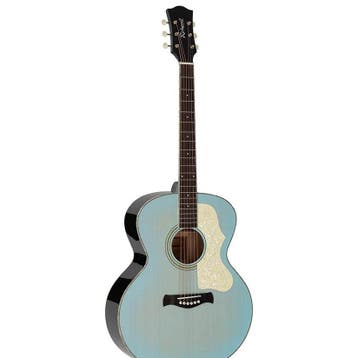Richwood HSJ-55-LB Jumbo Gitaar Light Blue Massief sparren, Ophalen of Verzenden, Nieuw