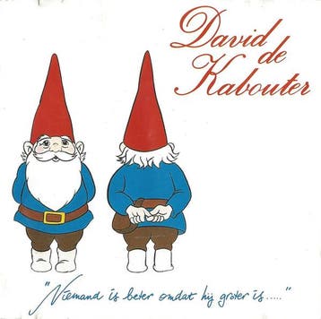 cd - David De Kabouter - Niemand Is Beter Omdat Hij Grote..., Verzenden, Zo goed als nieuw