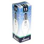 Leuci Gloeilamp Kaarslamp E14 15W Helder | Dimbaar, Ophalen of Verzenden, Nieuw
