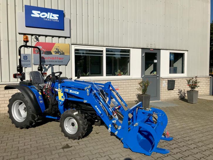 Solis 20 | frontlader | voorlader | trekker | mini tractor, Zakelijke goederen, Agrarisch | Tractoren, Nieuw, tot 2500, tot 80 Pk