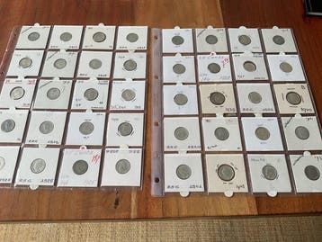 Nederland. 25 Cent 1914-1948 (40 stuks), Postzegels en Munten, Munten | Nederland