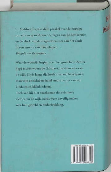 Kinderen van Gabalawi 9789052266718 N. Mahfoez, Boeken, Verzenden, Gelezen, N. Mahfoez