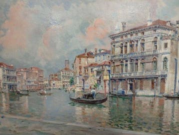 Antonio Reyna Manescau (1859-1937) - Gran Canal