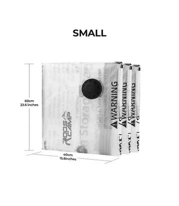 Rooscamp Vacuüm Opbergzakken Small S 60x40cm – Herbruikbare, Ophalen of Verzenden, Nieuw