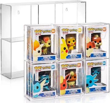 (Pre-order) Evoretro Acrylic Display Case for 6 Funko Pops, Verzenden, Zo goed als nieuw