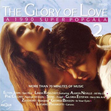 Various - The Glory Of Love 2 (A 1990 Super Popgala) (CD,, Ophalen of Verzenden, Gebruikt
