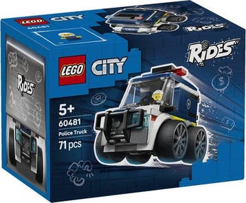LEGO - City Brick Rides 60481 - Politiewagen, Kinderen en Baby's, Speelgoed | Playmobil, Verzenden, Nieuw