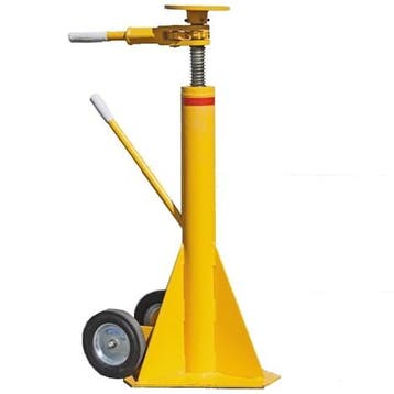 Trailersteun Safety Jack Geel 25 ton, Verzenden, Nieuw