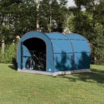 vidaXL Tent met dak met opslag Blauw 268 x 240 x 191 cm, Caravans en Kamperen, Tenten, Verzenden, Nieuw, Tot en met 2
