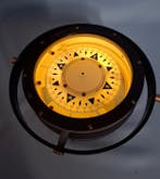 Scheepskompas - Messing, Glas - Observator, Antiek en Kunst