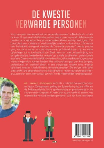 De kwestie verwarde personen 9789401462334 Bauke Koekkoek, Boeken, Verzenden, Zo goed als nieuw, Bauke Koekkoek