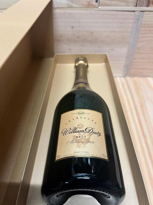 2008 Deutz, Cuvée William Deutz - Champagne - 1 Fles (0,75, Verzamelen, Wijnen
