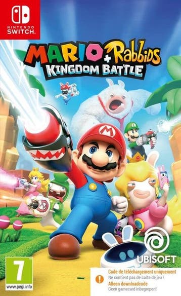 Mario + Rabbids Kingdom Battle (Switch Games), Spelcomputers en Games, Games | Nintendo Switch, Ophalen of Verzenden, Zo goed als nieuw