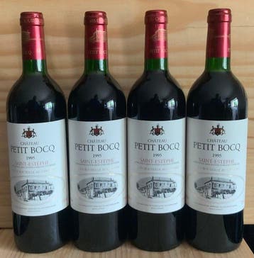 1995 Chateau Petit Bocq - Saint-Estèphe Cru Bourgeois - 3, Verzamelen, Nieuw