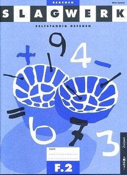 Slagwerk Rekenen werkboek F2 groep 8 (per stuk), Verzenden, Nieuw