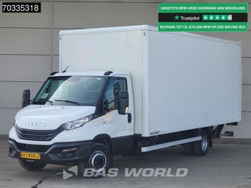 Iveco Daily 72C21 3.0L Automaat 1000KG Laadklep Luchtvering, Automaat, Stof, Gebruikt, Euro 6