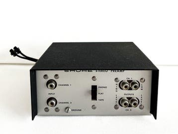 Shure - M64 Stereo Voorversterker Voorversterker, Nieuw