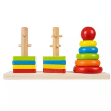 Kruzzel Houten Sorteerder Puzzel - Educatief Speelgoed vo..., Ophalen of Verzenden, Nieuw