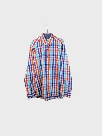Lacoste Casual Shirt Heren maat XXL Oranje Vintage, Ophalen of Verzenden, Nieuw