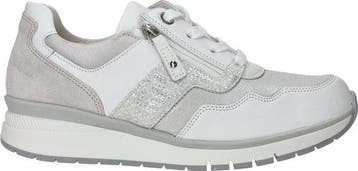 Gabor 306 Sneakers - Leatherlook - Dames - Wit - Maat 38, Verzenden, Nieuw, Wit