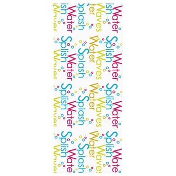 vidaXL Doucherolgordijn 110x240 cm stofbreedte 106 cm, Verzenden, Nieuw
