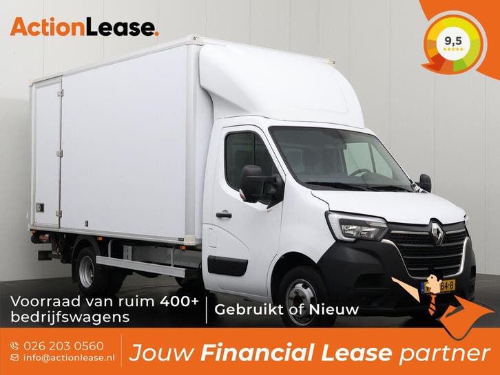 Renault Master 23DCi Wit occasion, Auto's, Bestelauto's, Dealer onderhouden, Te koop, Zwart, Handgeschakeld, Financial lease, BTW verrekenbaar
