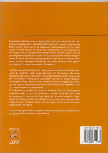 Zicht op hoogbegaafdheid 9789059311237 Eleonoor van Gerven, Verzenden, Zo goed als nieuw, Eleonoor van Gerven