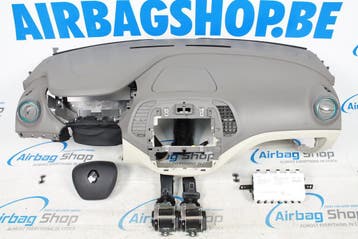 AIRBAG SET – DASHBOARD GRIJS RENAULT CAPTUR (2013-2019), Gebruikt, Renault