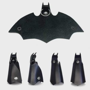 Stoere Batman Bat-vormige Leeren Sleutelhanger voor Auto, Ta, Verzenden, Nieuw