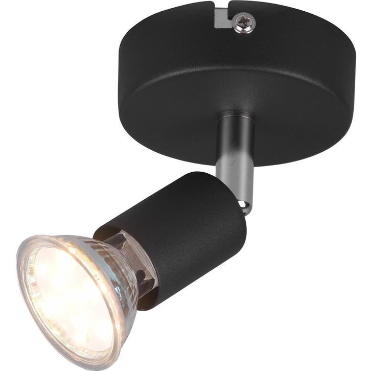 LED Wandspot - Trion Pamo - GU10 Fitting - 1-lichts - Rond -, Huis en Inrichting, Lampen | Wandlampen, Nieuw, Metaal, Ophalen of Verzenden