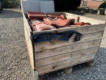 Lot dakpannen Narvik 130stuks incl bak (Diverse), Verzenden, Nieuw