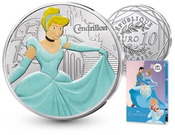 10 Euro Disney Assepoester Frankrijk 2025, Verzenden